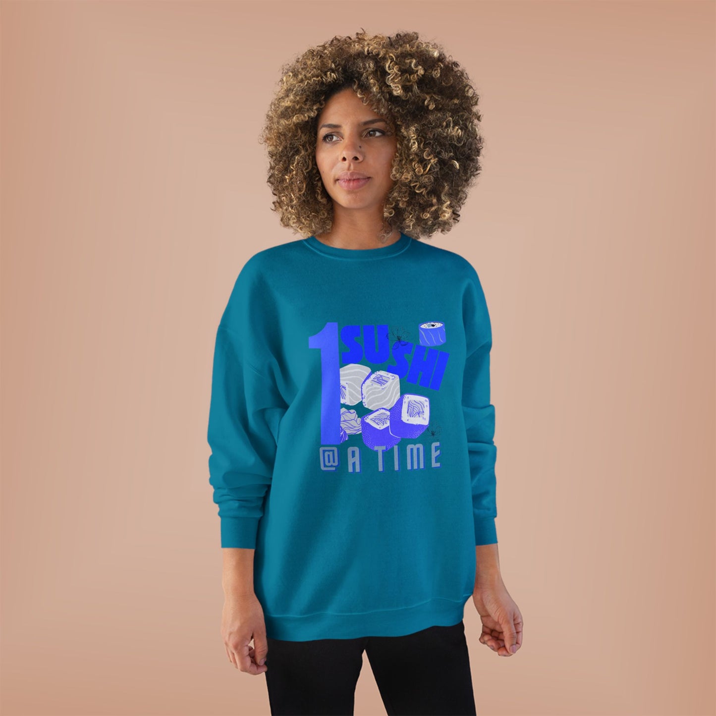 Unisex EcoSmart® Crewneck Sweatshirt_ N3+ Series USESCNSS PT2WW001_ Limited Edition Perfect Blend of Comfort, Style, & Sustainability by WesternWaves: