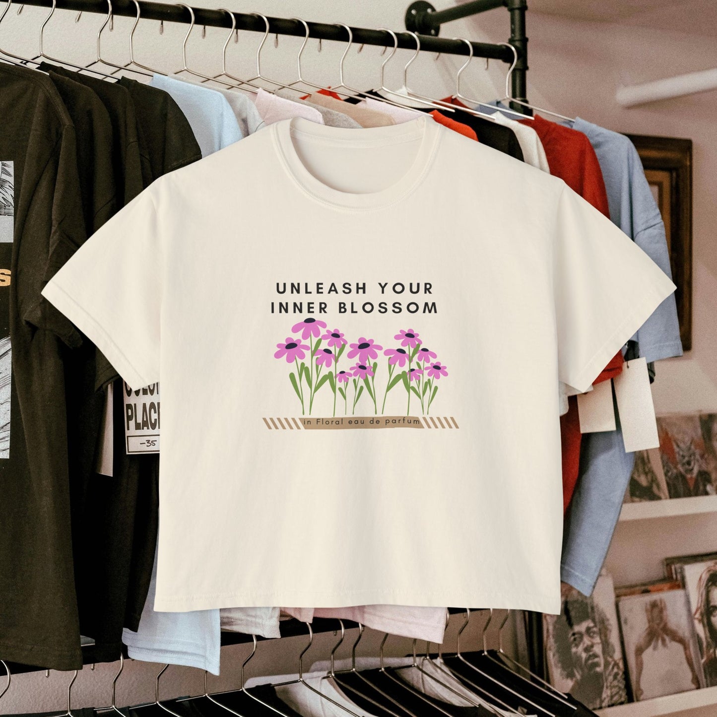 Women's Boxy Tee_ N3+ Series WBTEE PT2WW001_ limited edition by WesternWaves: