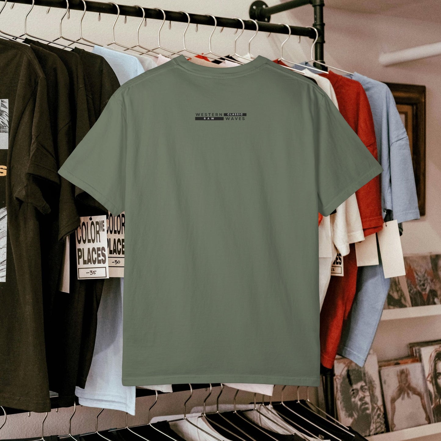 Unisex Garment-Dyed T-Shirt_ 26 June 2025_ Limited Edition Strength in Diversity by WesternWaves:
