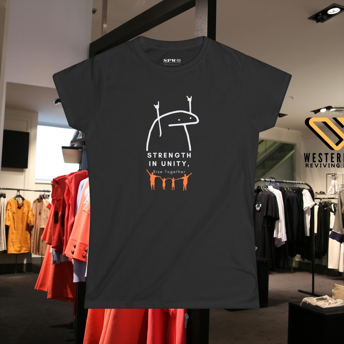 Women's Softstyle Tee_ for Effortless Chic_ N+ Series WSST PT2WW004_ Limited Edition by WesternWaves: