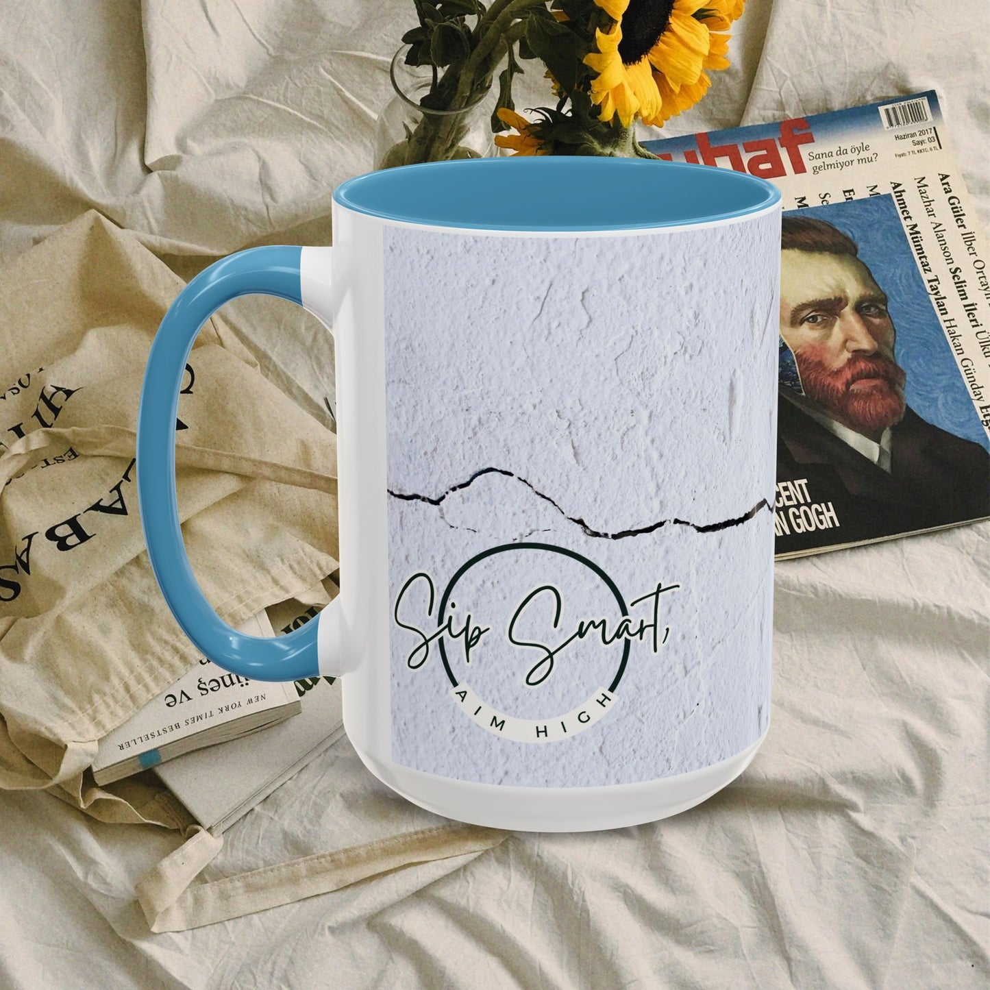 Black Mug (11oz, 15oz) _Back to School Series_ CBM PT2WW004_ Limited Edition Statement Piece by WesternWaves: