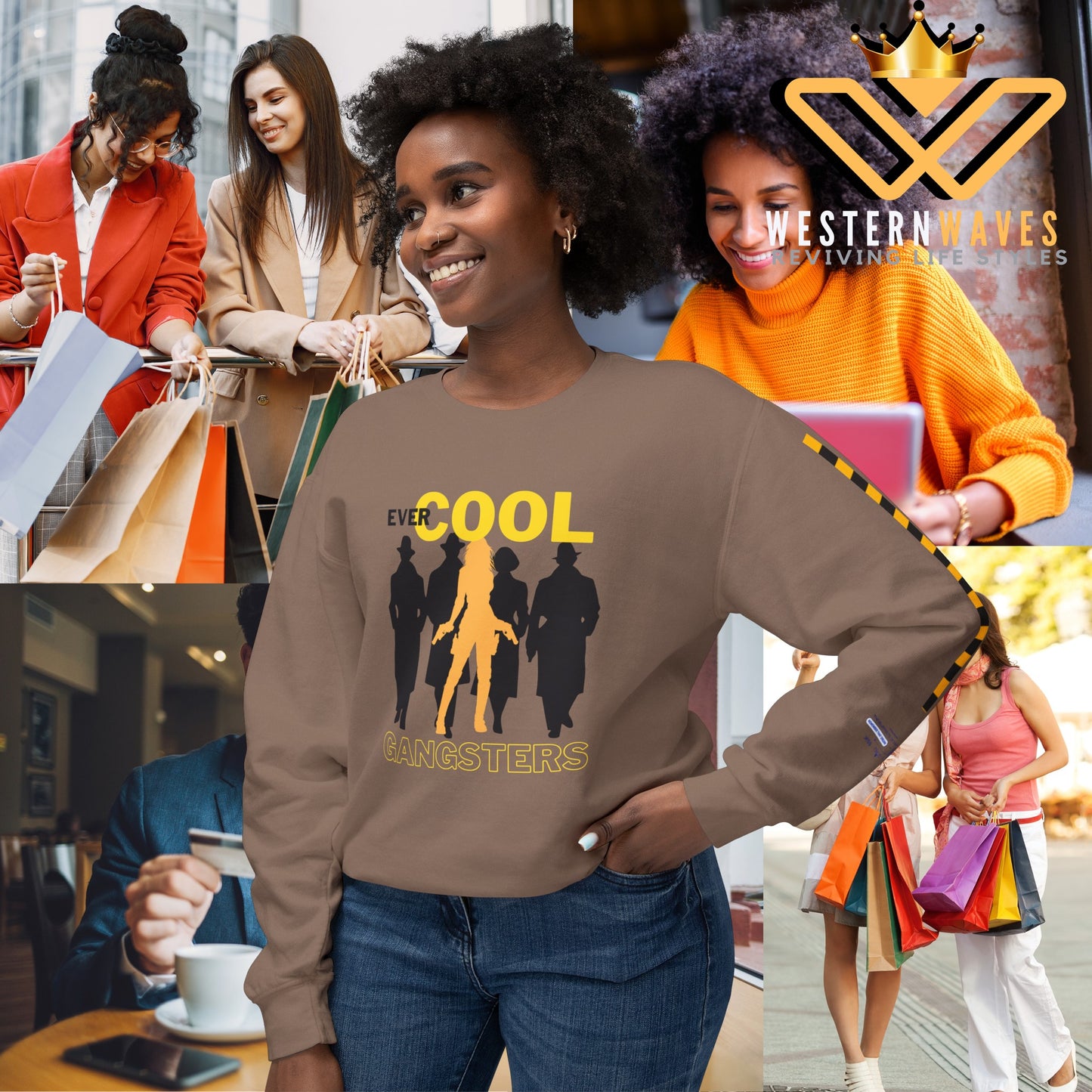 Unisex Lightweight Crewneck Sweatshirt_ N+ Series ULWCSS PT2WW002_Limited Edition