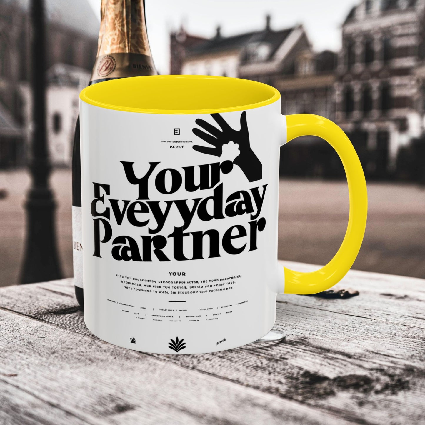 Accent Coffee Mug 11oz, 15oz_ N3* Series ACM11OZ PT2WW023_ Limited Edition Perfect Blend of Style by WesternWaves: