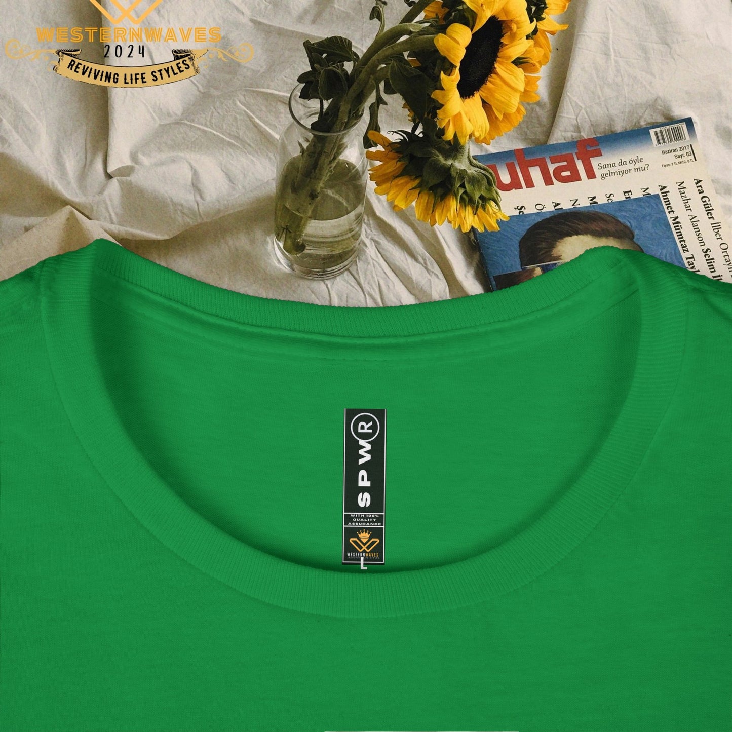 Women's Softstyle Tee_ for Effortless Chic_ N2+ Series WSST PT2WW005_ Limited Edition Feminine & Sophisticated Style by WesternWaves: