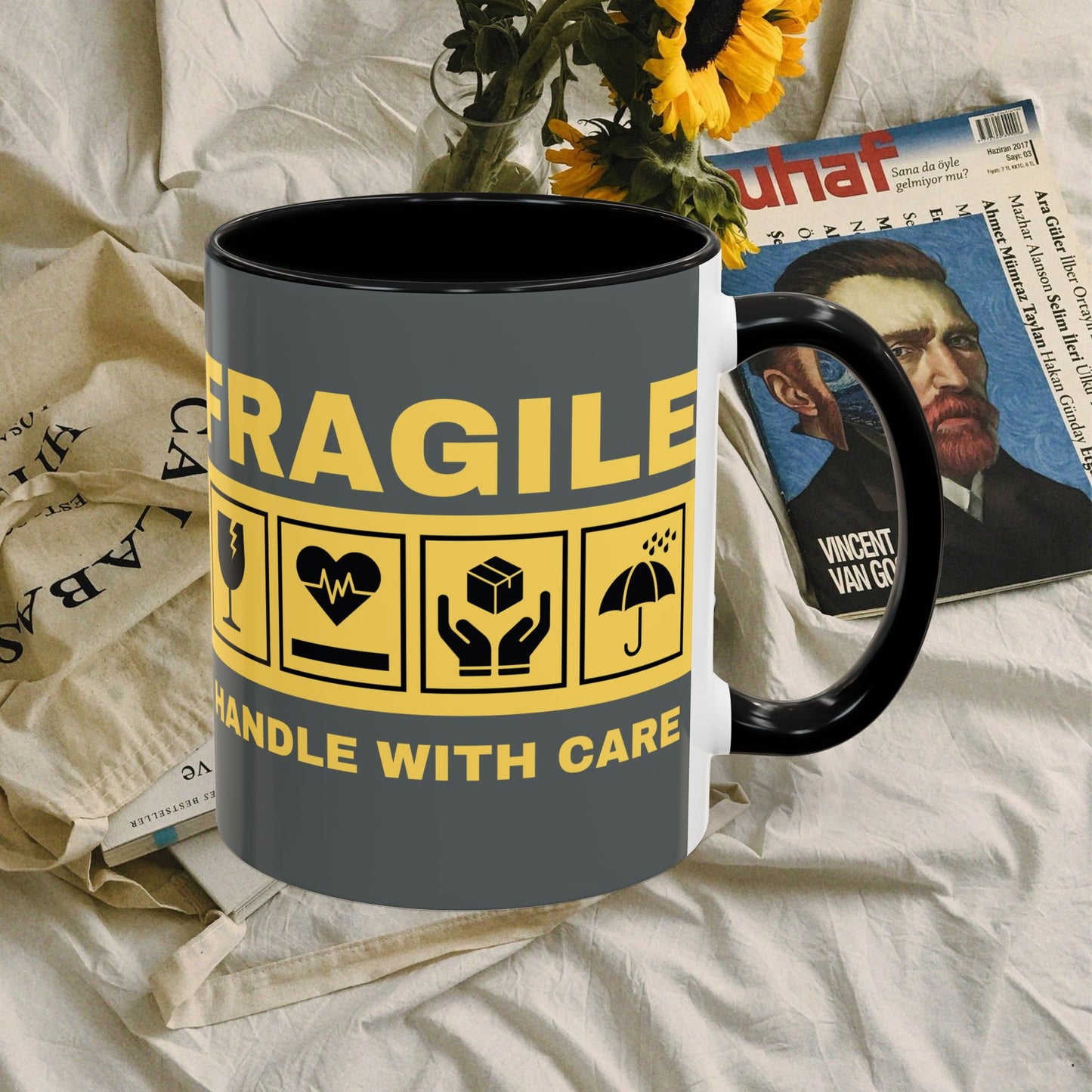 Accent Coffee Mug 11, 15oz_ N3+ Series ACM11OZ PT2WW017_ Limited Edition Perfect Blend of Style by WesternWaves: