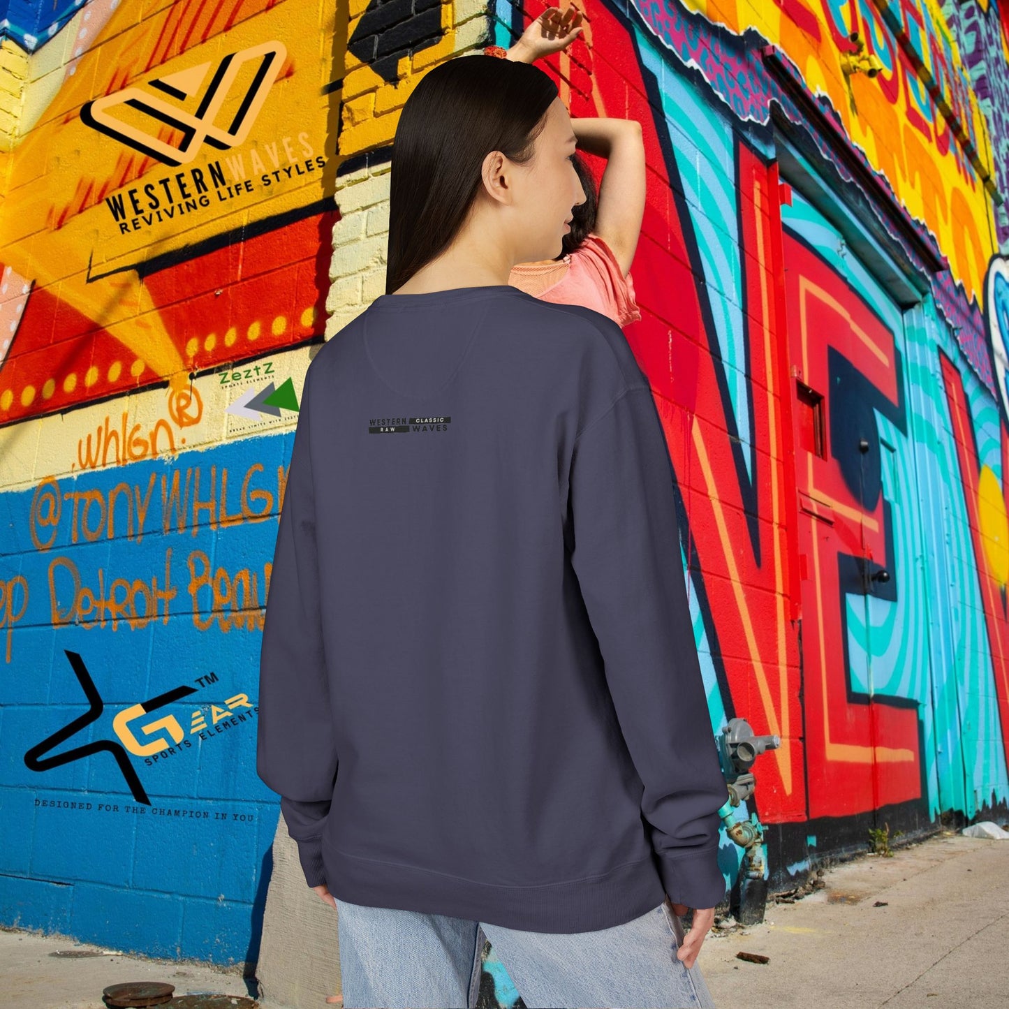 Crewneck Sweatshirt_ N7* Series CNSS PT2WW001_ Limited Edition Gift for Her, by WesternWaves:
