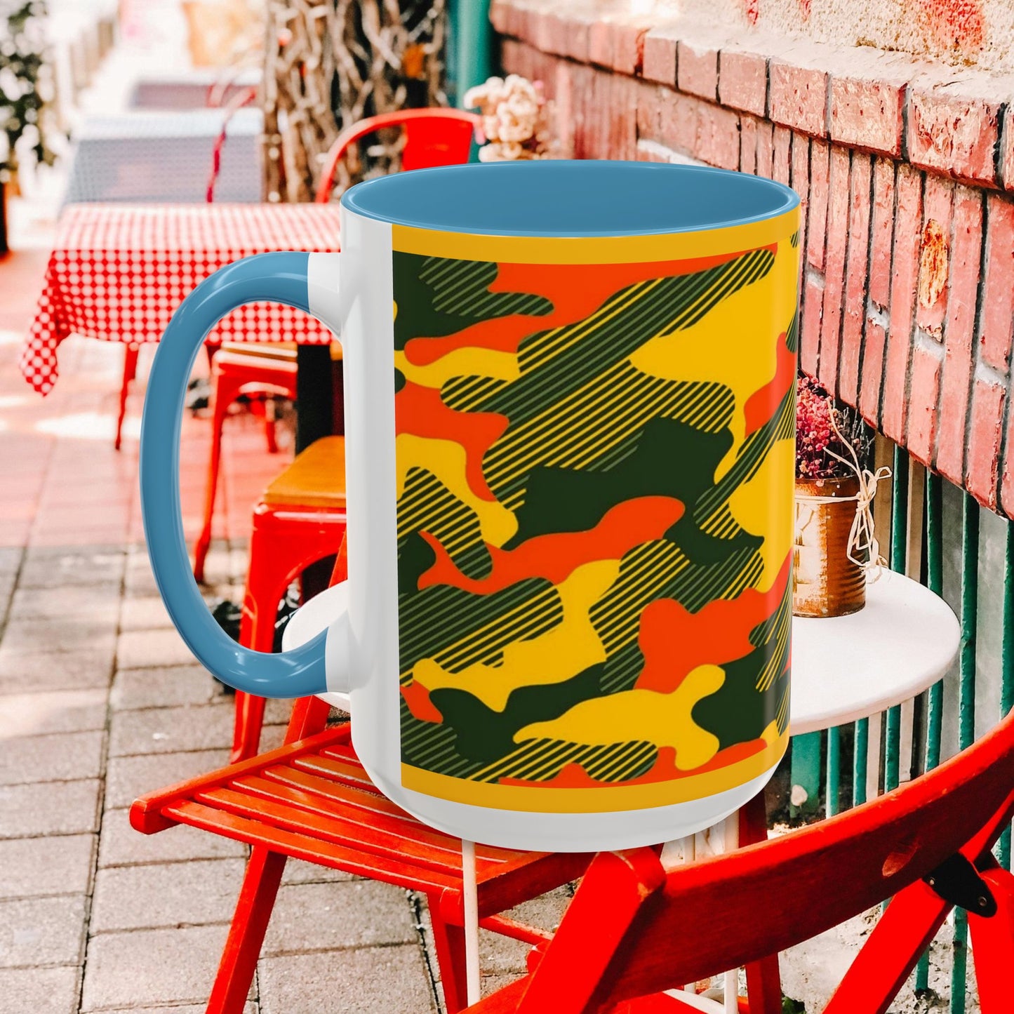 Accent Coffee Mug 11oz, 15 oz_ N2 Series ACM11OZ PT2WW001_ Vibrant Limited Edition Design by WesternWawes