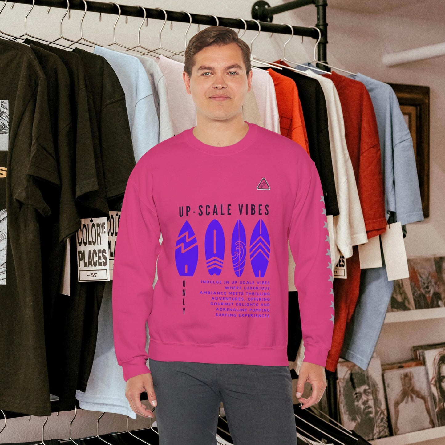 Unisex Heavy Blend™ Crewneck Sweatshirt_ N2 Series JBRW PT2WW001_Limited Edition Pure Luxury by WesternWaves: