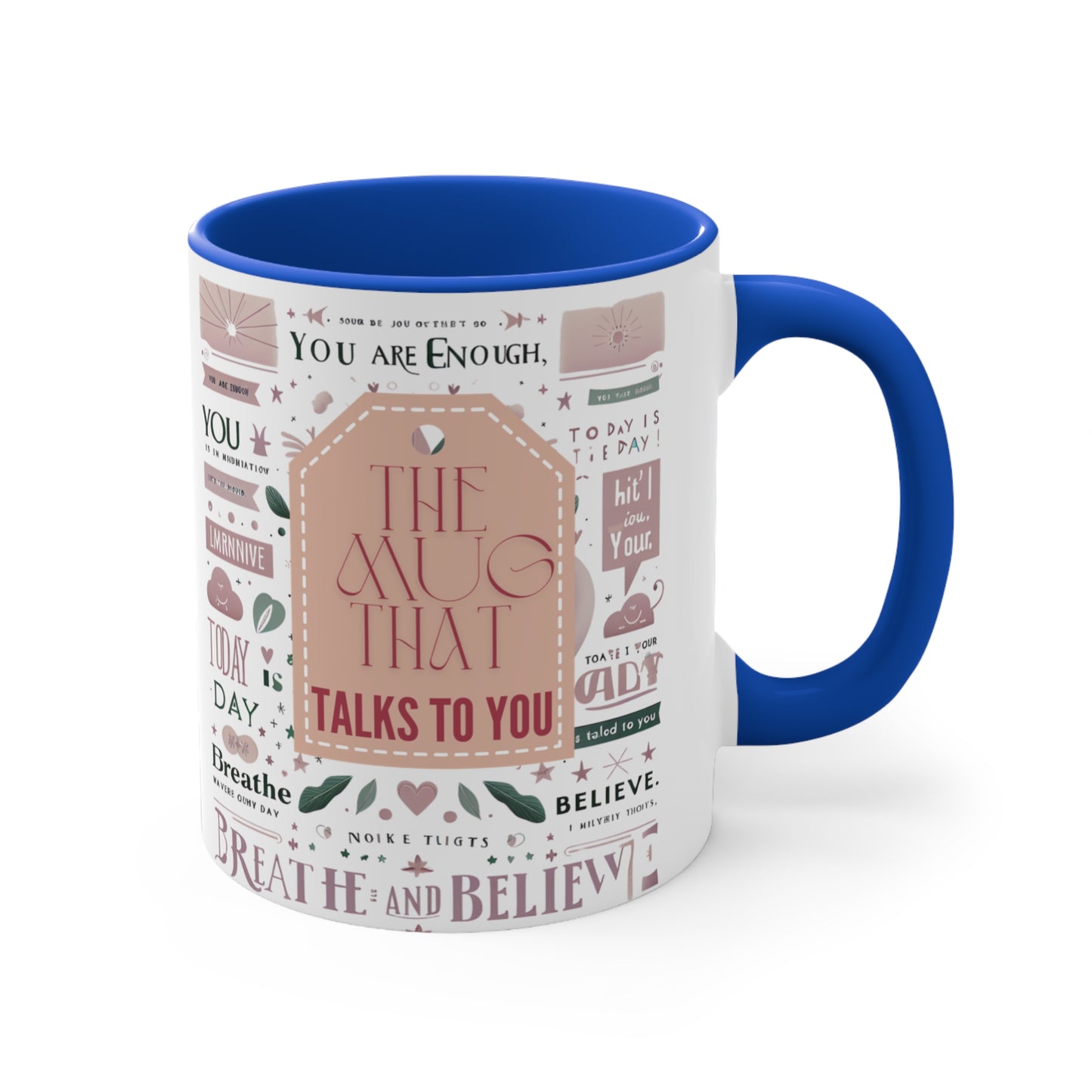 Accent Mug 11oz_ N8* Series AMUG PT2WW001_ LImited Edition School/Office Desktop Special by WesternWaves: