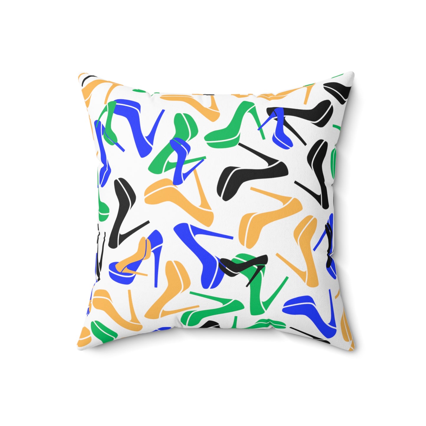 Spun Polyester Square Pillow_ N3+ Series SPSP PT2WW005_ Personalized Limited Edition by WesternWaves: