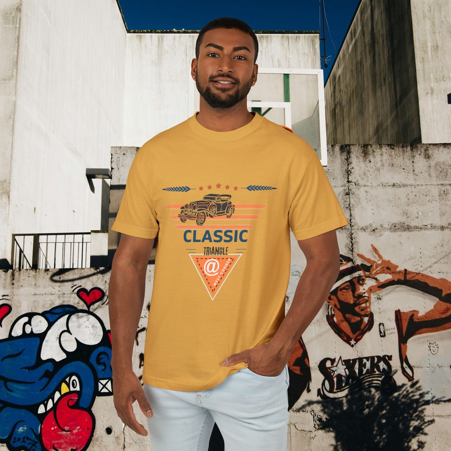 Unisex Garment-Dyed Heavyweight Cotton Tee_ N2* Series USGDHWCTEE PT2WW003_ Limited Edition Statement of Style by WesternWaves: