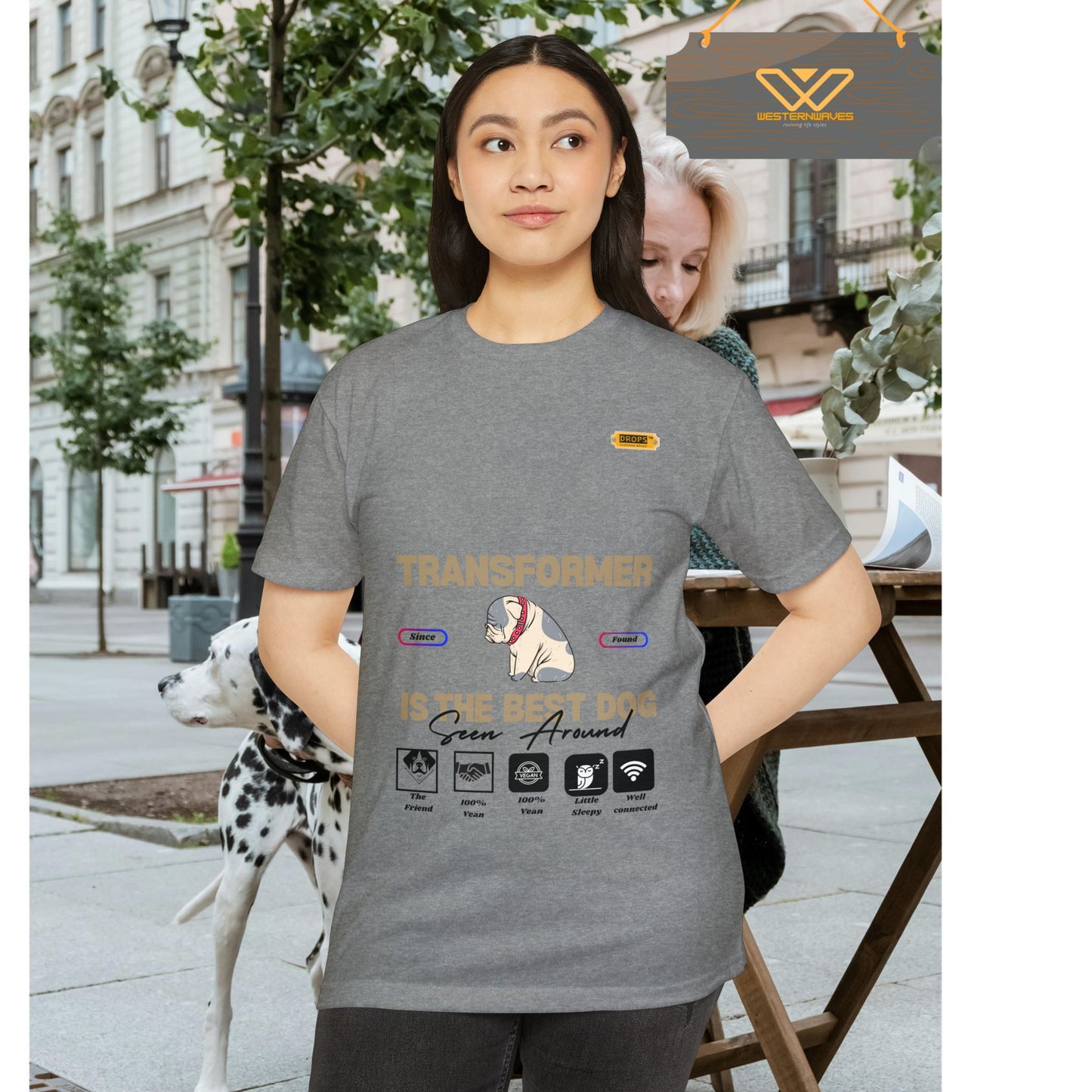 Unisex CVC Jersey T-shirt_ Series N7* USCVCJTS PT2WW001_ Limited Edition Comfort & Style by WesternWaves: