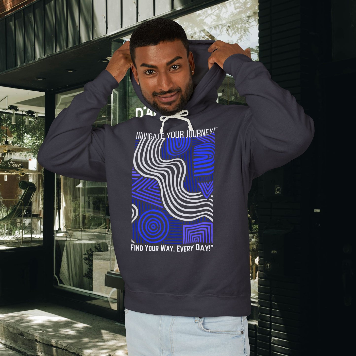 Unisex Lightweight Hooded Sweatshirt – N3+ Series USLWHSS PT2WW010_ Limited Edition Crafted Comfort by WesternWaves: