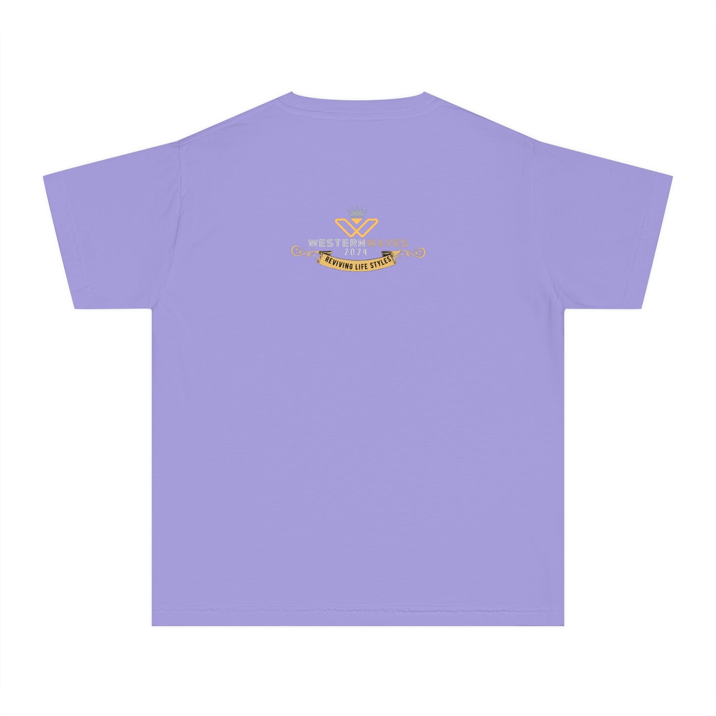 Youth Midweight Tee_ N2 Series YMT PT2WW005_ Limited Edition Durability & Lightweight Agility by WesternWaves: