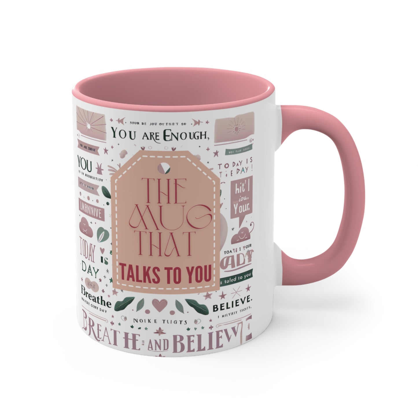 Accent Mug 11oz_ N8* Series AMUG PT2WW001_ LImited Edition School/Office Desktop Special by WesternWaves:
