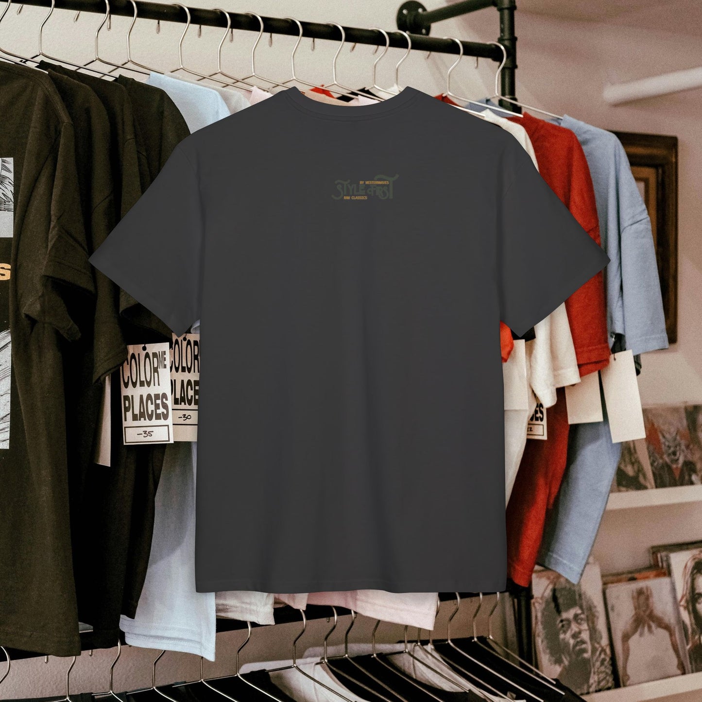 Unisex Oversized Tee_ N5+ Series USOSTEE PT2WW001_ Limited Edition by WesternWaves: