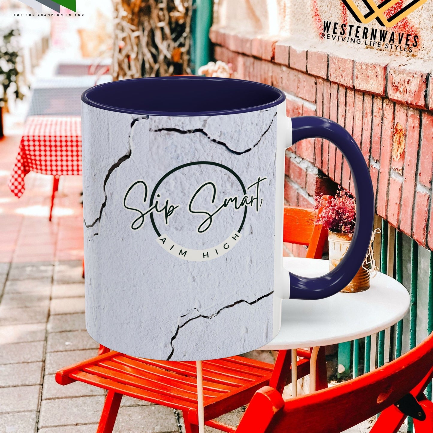 Black Mug (11oz, 15oz) _Back to School Series_ CBM PT2WW004_ Limited Edition Statement Piece by WesternWaves: