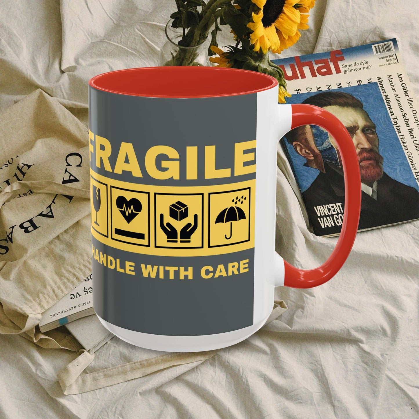 Accent Coffee Mug 11, 15oz_ N3+ Series ACM11OZ PT2WW017_ Limited Edition Perfect Blend of Style by WesternWaves: