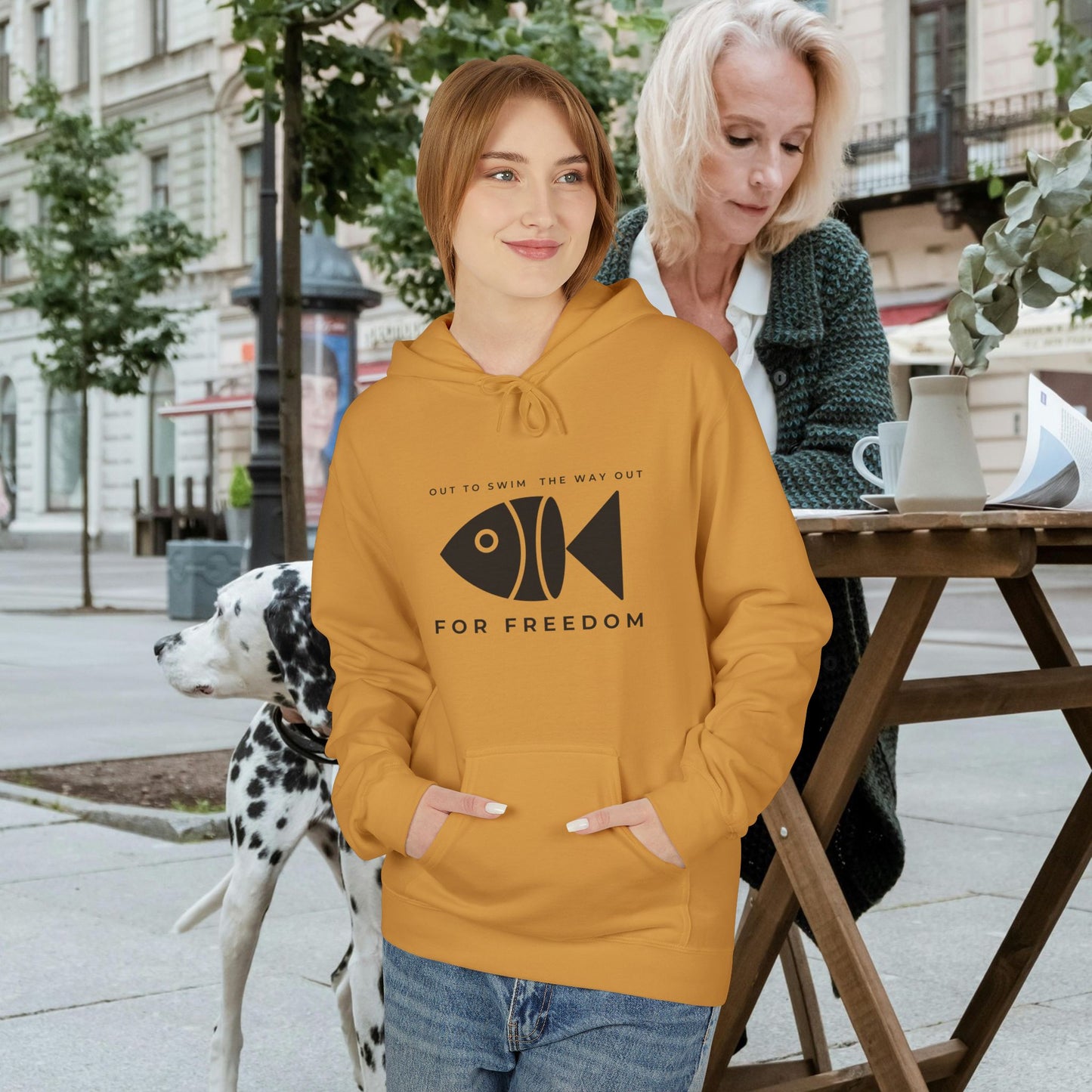 Unisex Midweight Softstyle Fleece Hoodie_ N3+ Series USMWXXFH PI2WW001_ Limited Edition by WesternWaves: