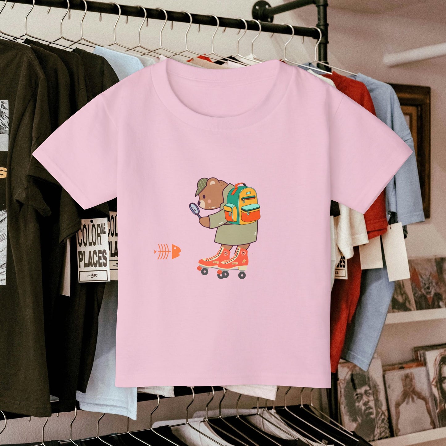 Heavy Cotton™ Toddler T-shirt - N5 Series HCT PT2BC010_ Eco-Friendly Comfort of Limited Edition of WesternWaves: