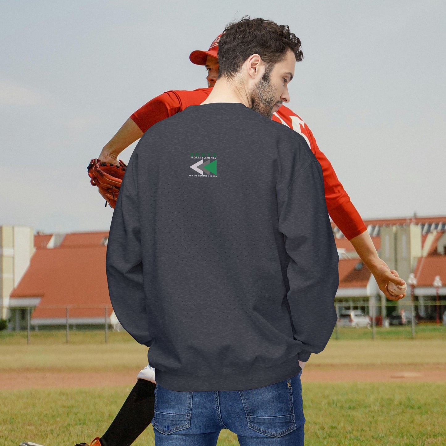 Unisex Midweight Softstyle Fleece Crewneck Sweatshirt_ N2 Series USMWSSFCNSS PT2WW001_ ‘ZeztZ’ Brand Limited Edition Statement of Style & Sustainability by WesternWaves: