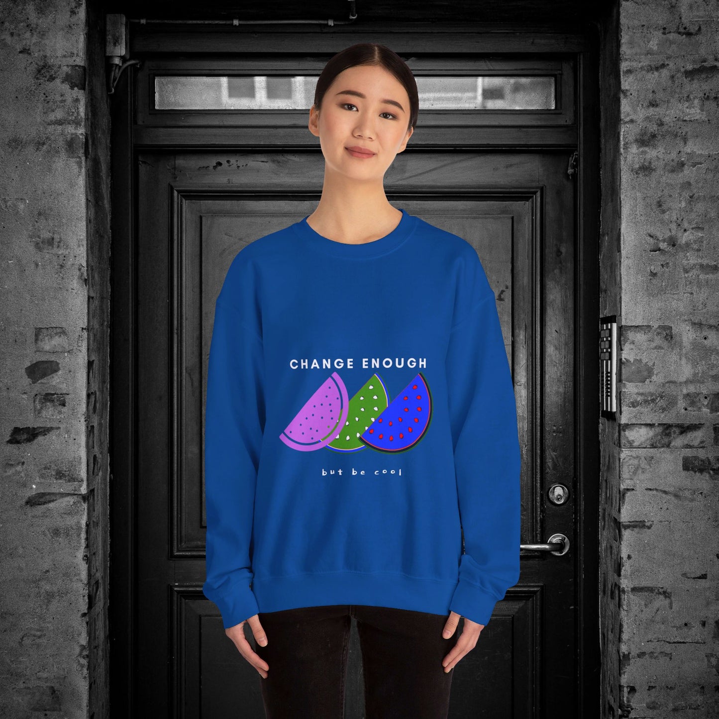 Unisex Heavy Blend™ Crewneck Sweatshirt_ N2+ Series UHBCSS PT2WW003_L imited Edition Pure Luxury for Every Occasion by WesternWaves: