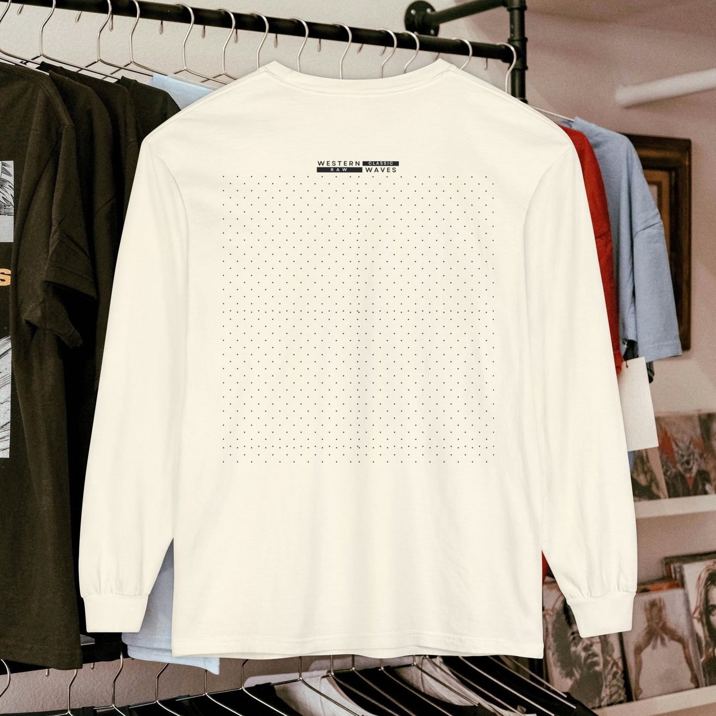Unisex Long Sleeve T-Shirt_ N7+ Series USLSTSHIRT PT2WW001_ Limited Edition Trendy Vibes by WesternWaves: