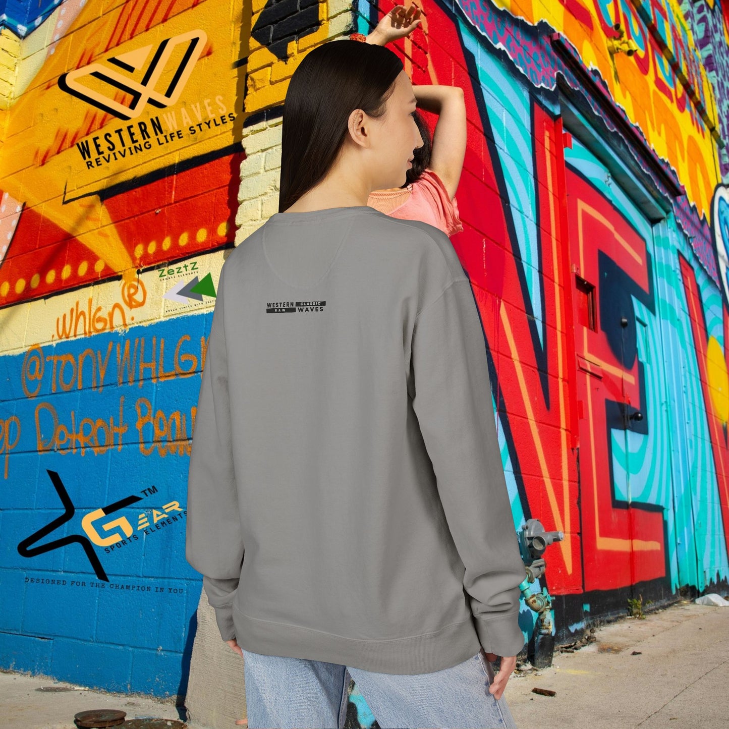 Crewneck Sweatshirt_ N7* Series CNSS PT2WW001_ Limited Edition Gift for Her, by WesternWaves: