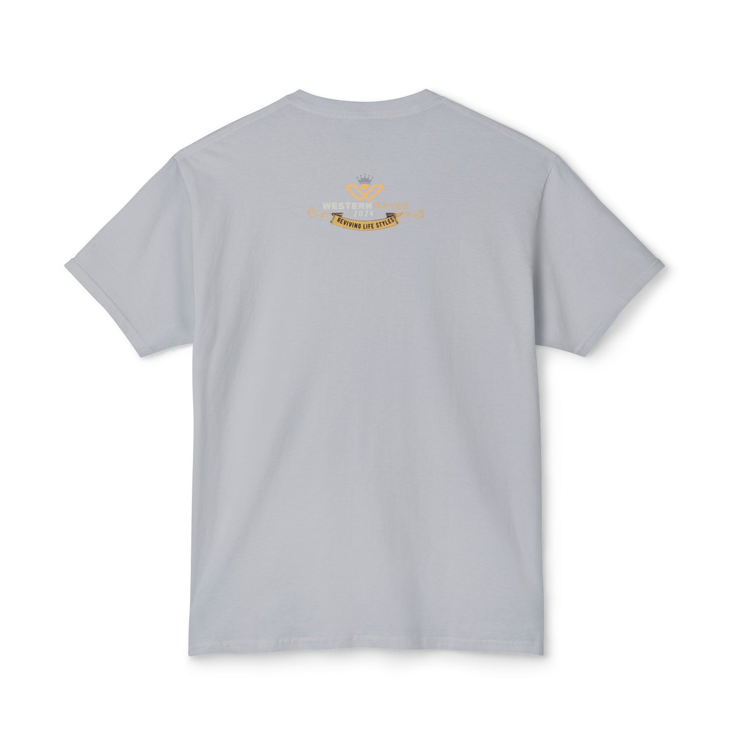 Unisex HD Cotton™ T-shirt_ N+ Series USHDCTS PT2WW001_ Limited Edition Unisex HD Cotton™ T-shirt by WesternWaves: