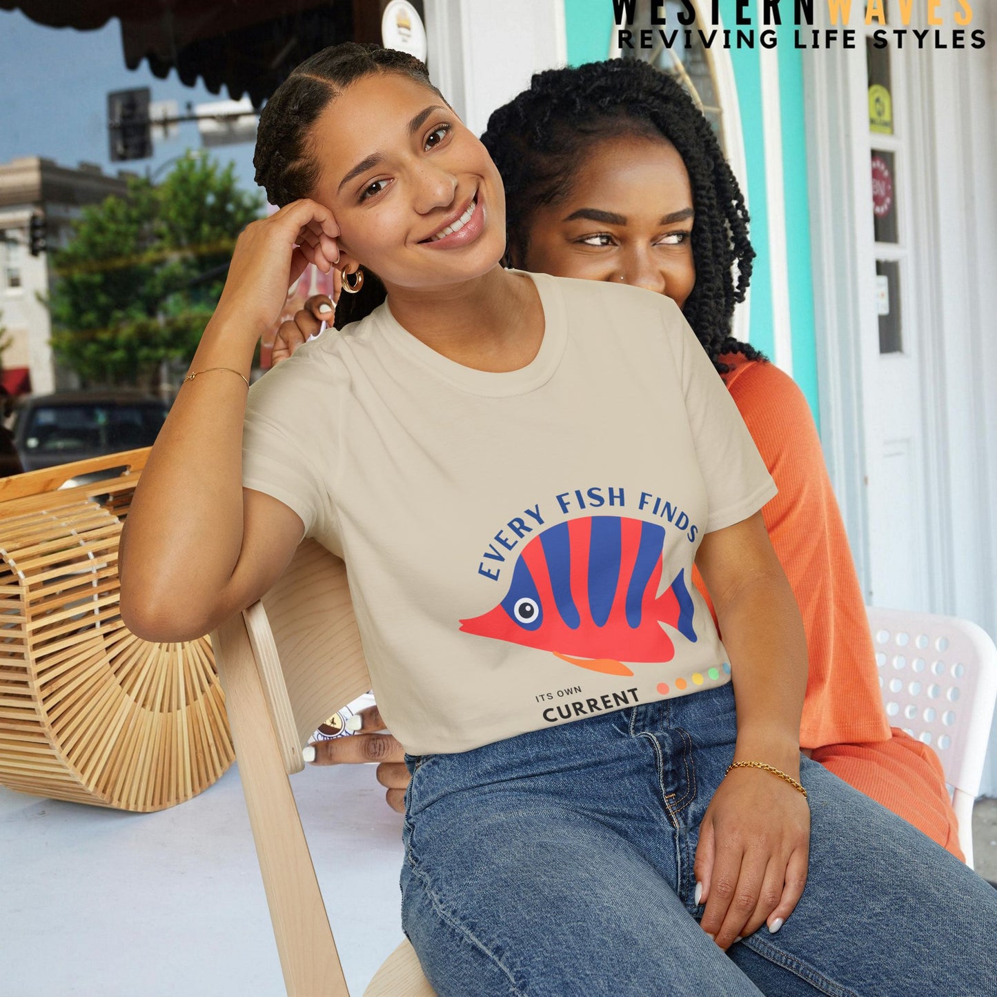 Unisex Softstyle T-Shirt_ N+ Series USSTS FT2WW010_ Limited Edition by WesternWaves: