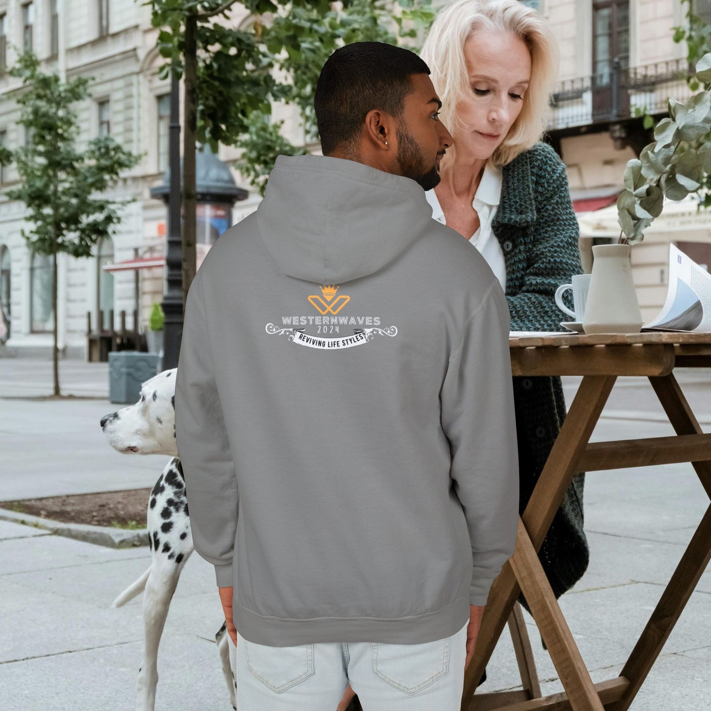 Unisex Lightweight Hooded Sweatshirt – N3+ Series USLWHSS PT2WW010_ Limited Edition Crafted Comfort by WesternWaves: