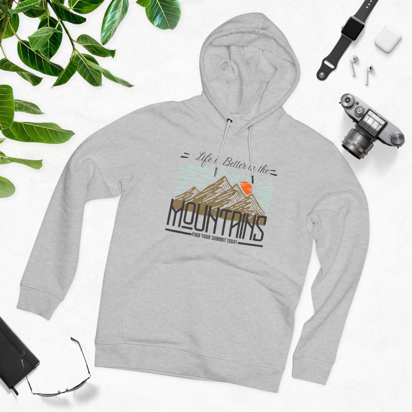 Unisex Cruiser Hoodie_ N2+ Series USCH PT2WW001_ Limited Edition Stylish & Sustainable Unisex Cruiser Hoodie by WesternWaves:
