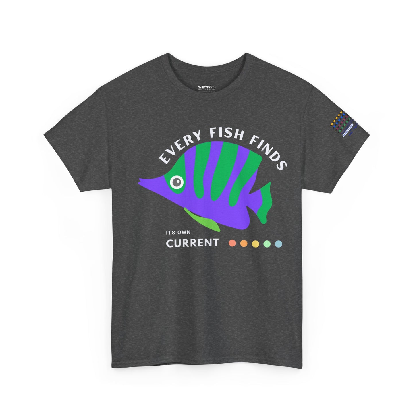 Unisex Heavy Cotton Tee_ Crafted from premium 100% cotton_ N+ Series UHCT PT2WV002_ Limited Edition by WesternWaves:
