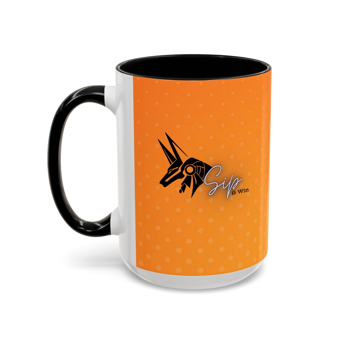 Accent Coffee Mug 11, 15oz_ N2+ Series ACM11OZ PT2WW005_ Vibrant Limited Edition Design by WesternWawes:
