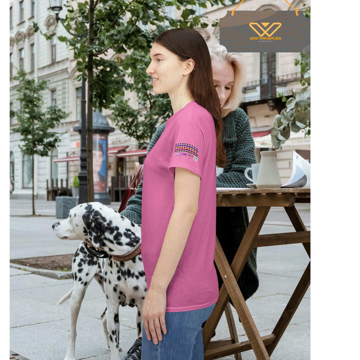Unisex Heavy Cotton Tee_ Crafted from premium 100% cotton_ N+ Series UHCT PT2WV011_ Limited Edition by WesternWaves: