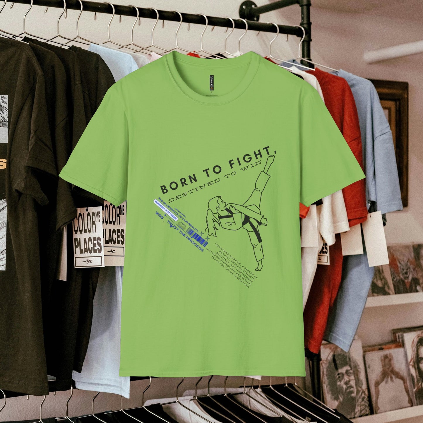 Unisex Softstyle T-Shirt_ N3+ Series USSTS FT2WW004_ Limited Edition by WesternWaves: