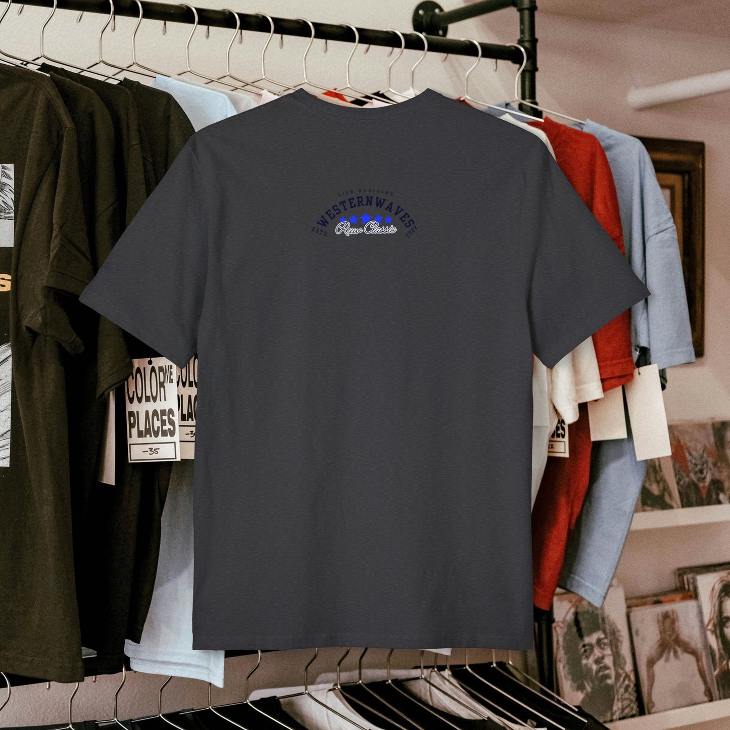 Unisex District® Re-Tee®_ N Series USDRR_ PT2WW001_ Sustainable Style by WesternWaves: