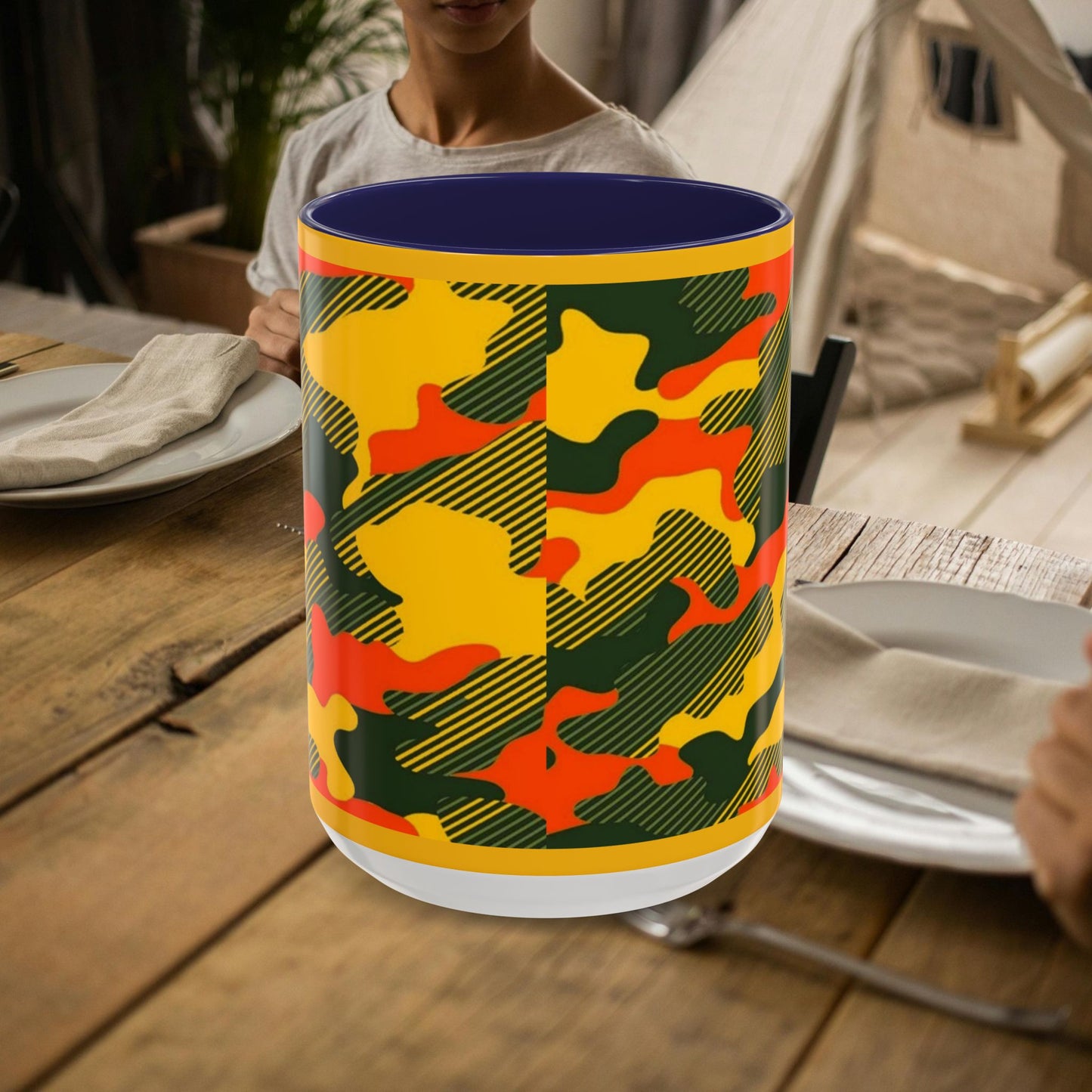 Accent Coffee Mug 11oz, 15 oz_ N2 Series ACM11OZ PT2WW001_ Vibrant Limited Edition Design by WesternWawes