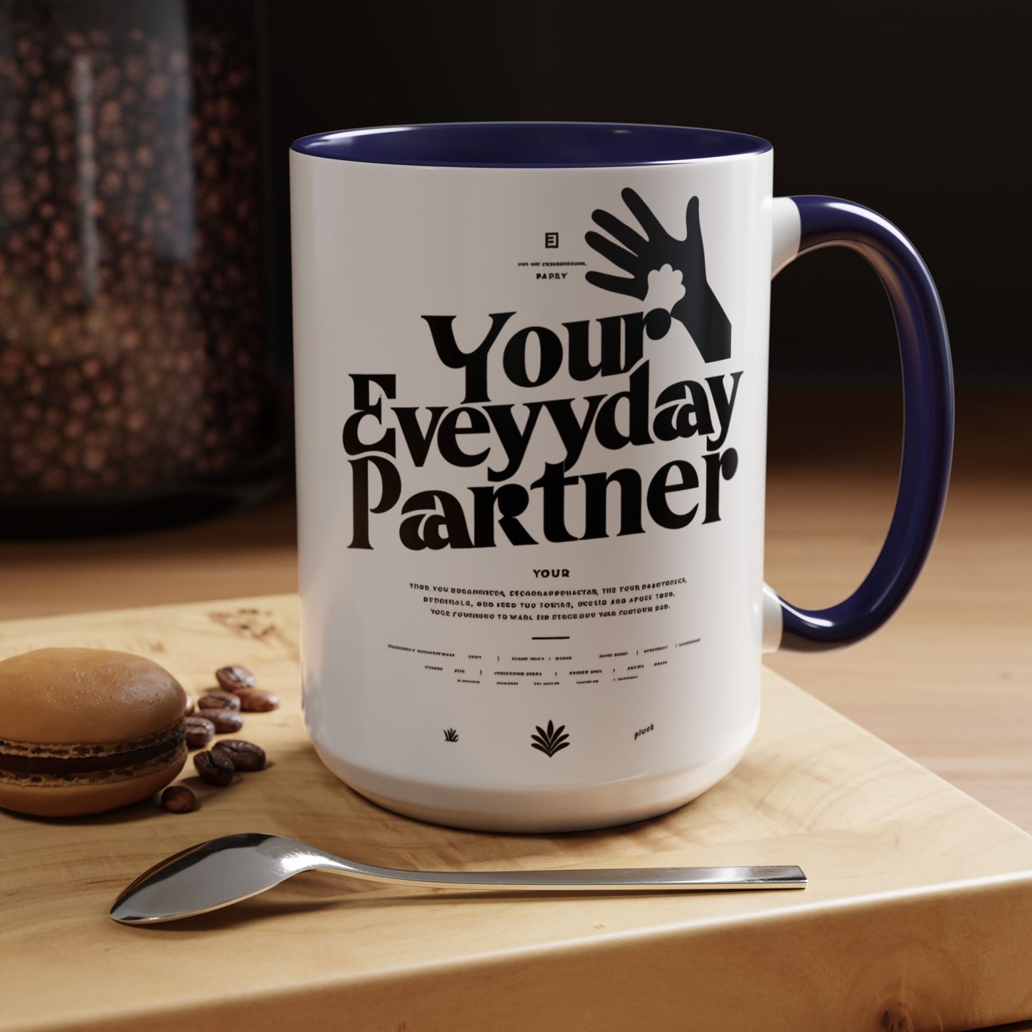 Accent Coffee Mug 11oz, 15oz_ N3* Series ACM11OZ PT2WW023_ Limited Edition Perfect Blend of Style by WesternWaves: