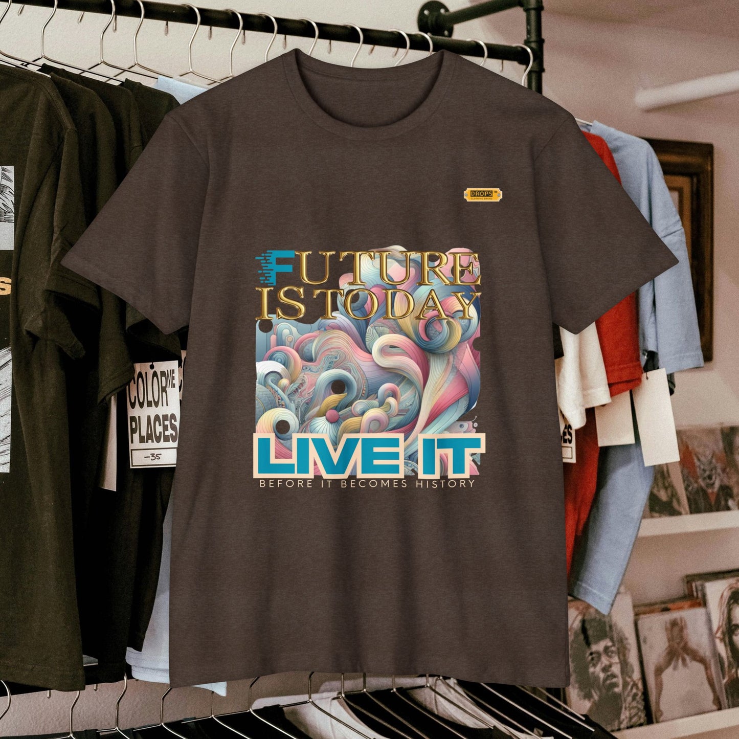 Unisex CVC Jersey T-shirt_ 16 June 2025_ Limited Edition Casual Fashion by WesternWaves: