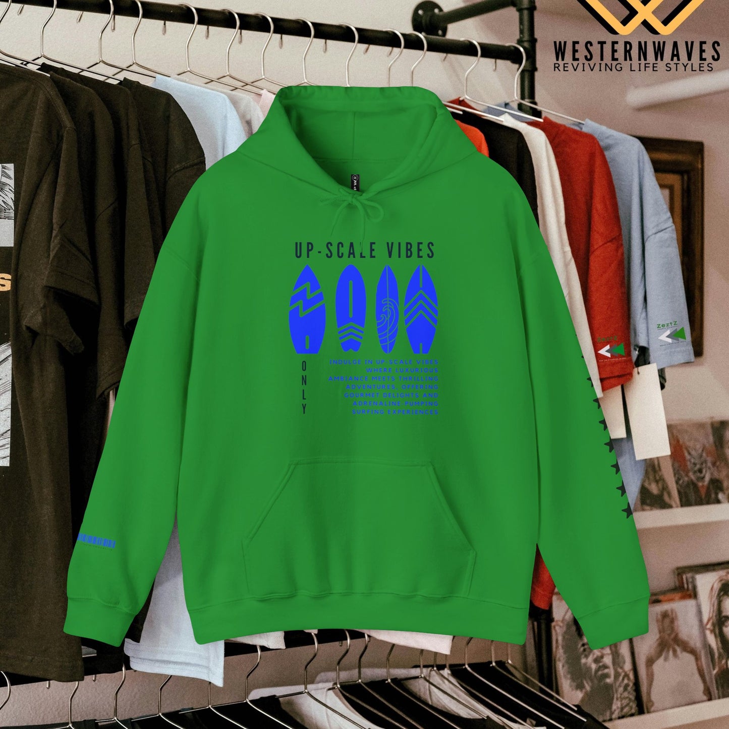 Unisex Heavy Blend™ Crewneck Sweatshirt_ N3+ Series UHBCSS PT2WW008_ Limited Edition Comfort & Style by WesternWaves: