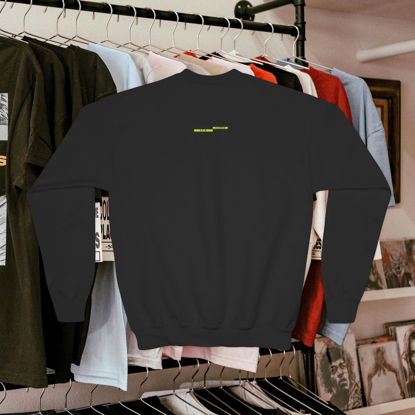 Youth Crewneck Sweatshirt_ N2+ Series YCNSS PT2WW004_ Limited Edition Perfect Companion for the School, Sports & Casual hangouts by WesternWaves: