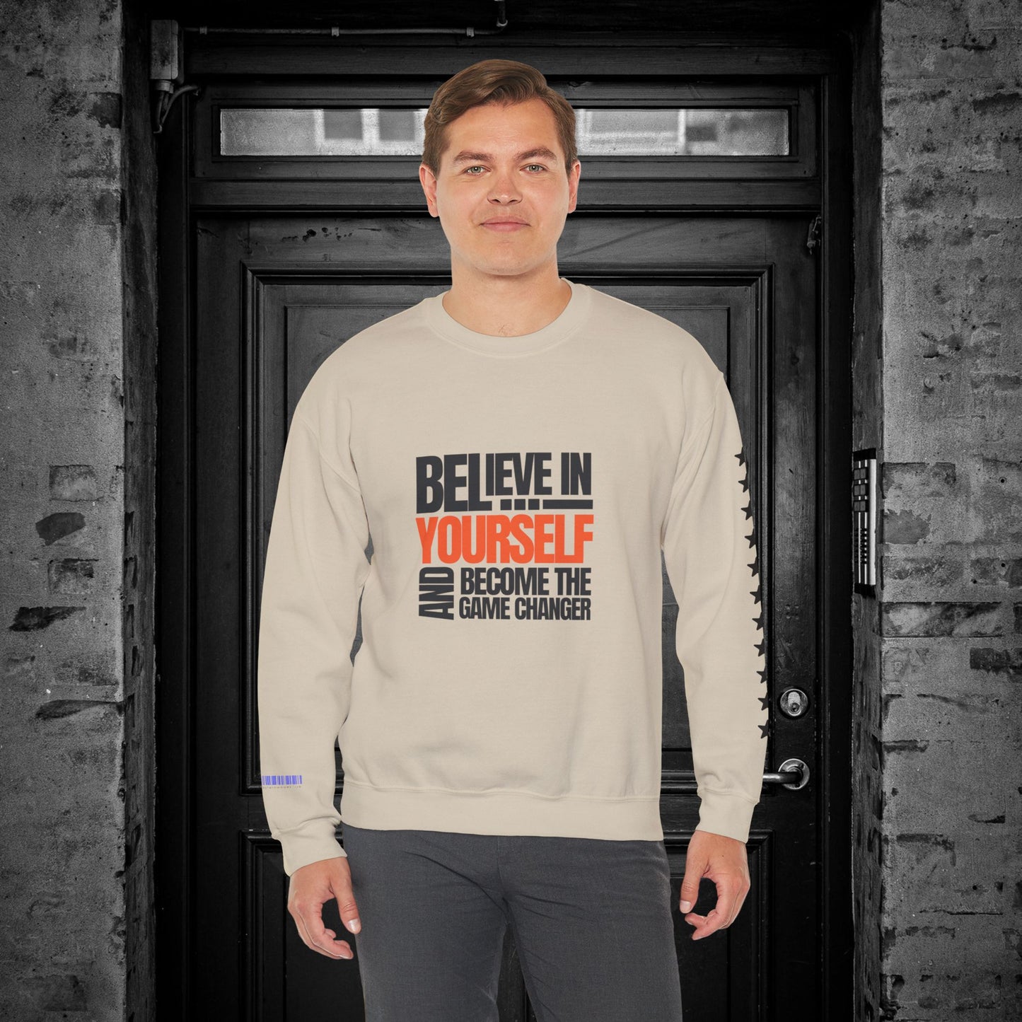 Unisex Heavy Blend™ Crewneck Sweatshirt_ N2+ Series UHBCSS PT2WW028_ Limited Edition Pure Luxury By WesternWaves: