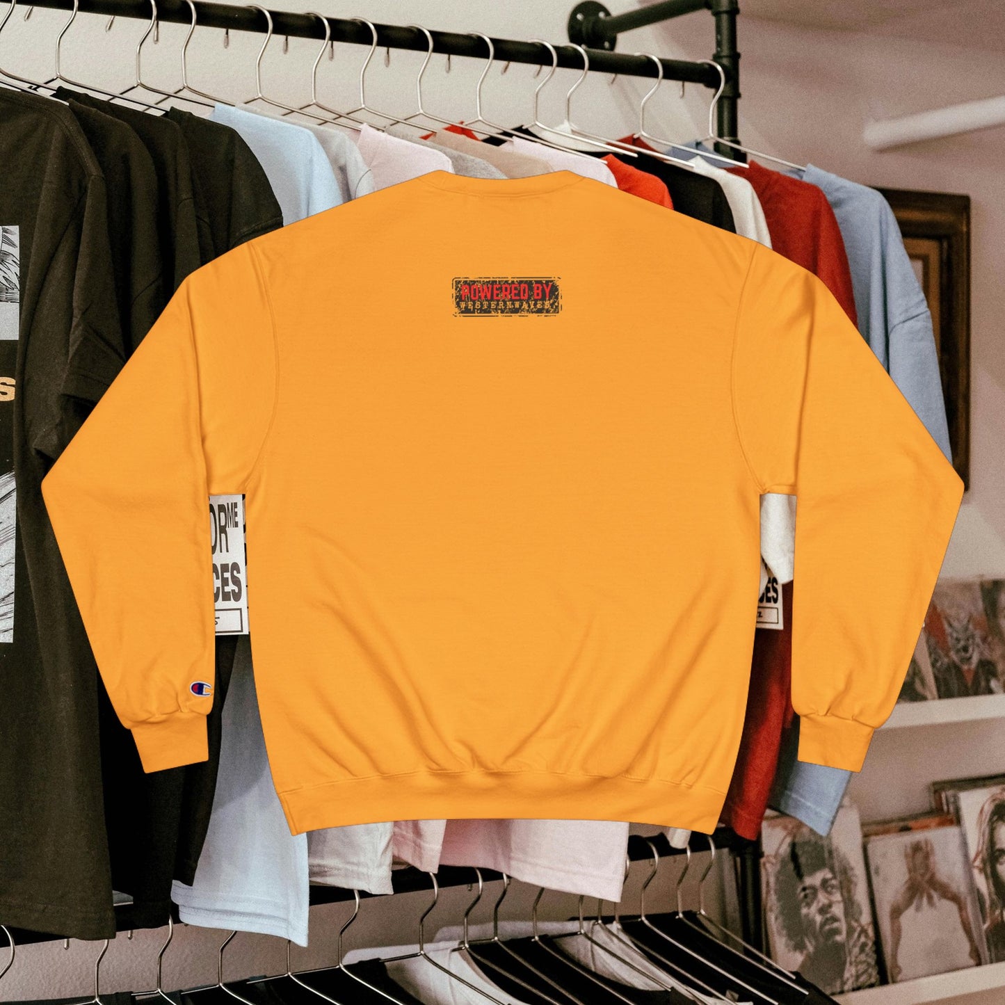 Champion Sweatshirt_ 28 June 2025_ Limited Edition Cozy Streetwear by WesternWaves: