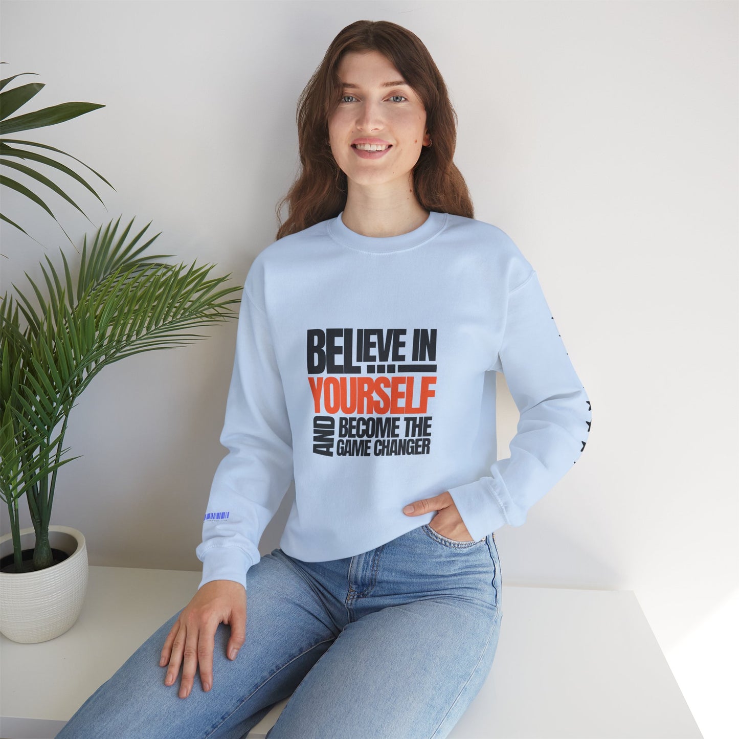 Unisex Heavy Blend™ Crewneck Sweatshirt_ N2+ Series UHBCSS PT2WW028_ Limited Edition Pure Luxury By WesternWaves: