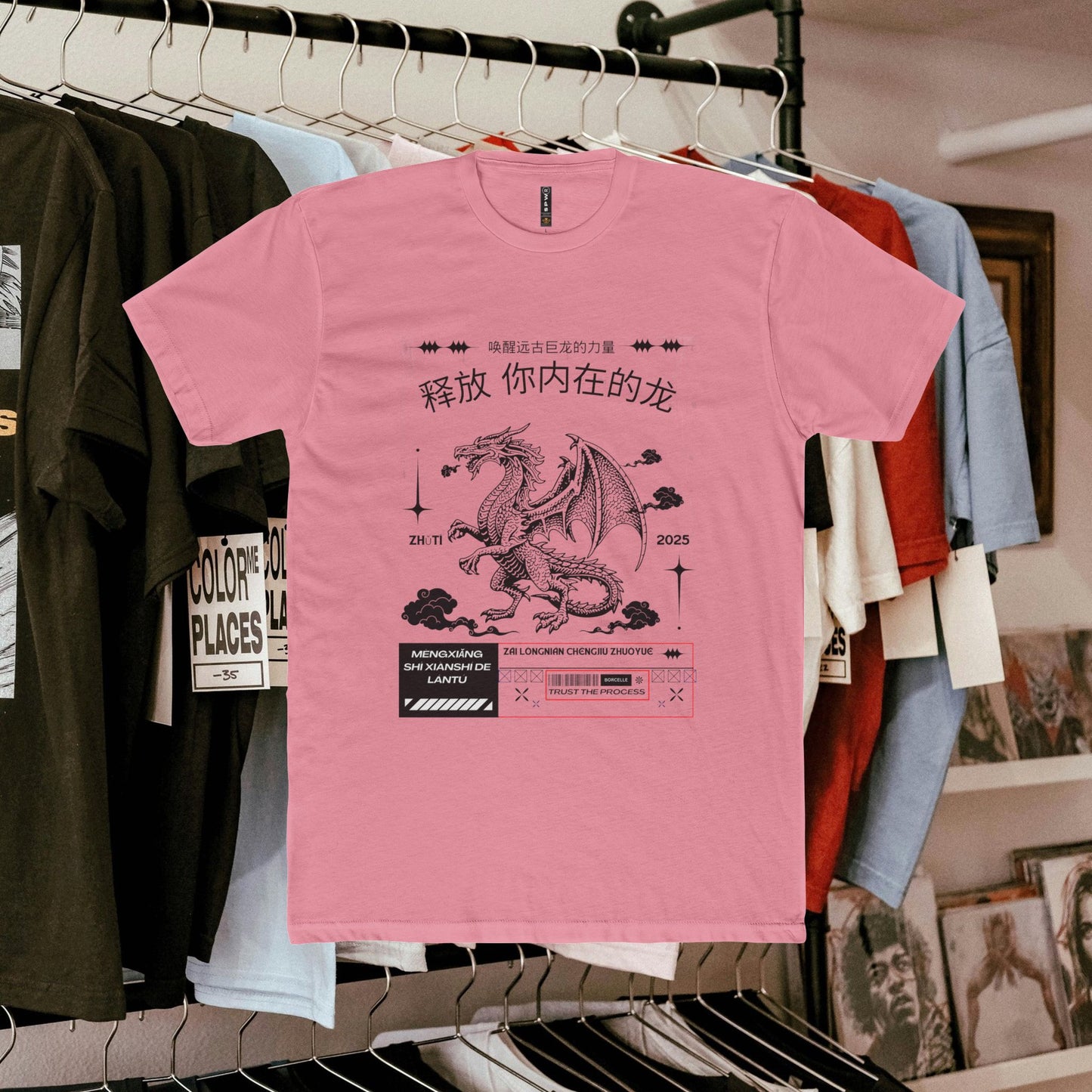 Unisex Cotton Crew Tee_ N3+ Series USCCTEE PT2WW003_ Limited Edition Workout & Everyday Routine Pleasure by WestenWaves: