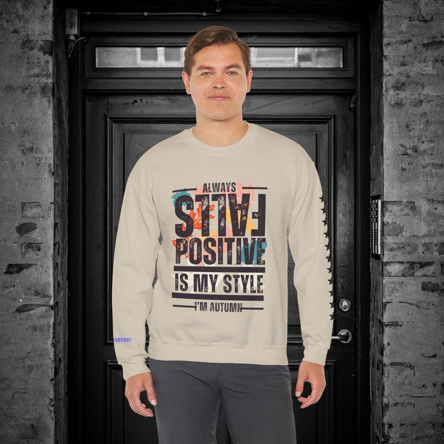 Unisex Heavy Blend™ Crewneck Sweatshirt_ N2+ Series UHBCSS PT2WW027_ Limited Edition Pure Luxury By WesternWaves:
