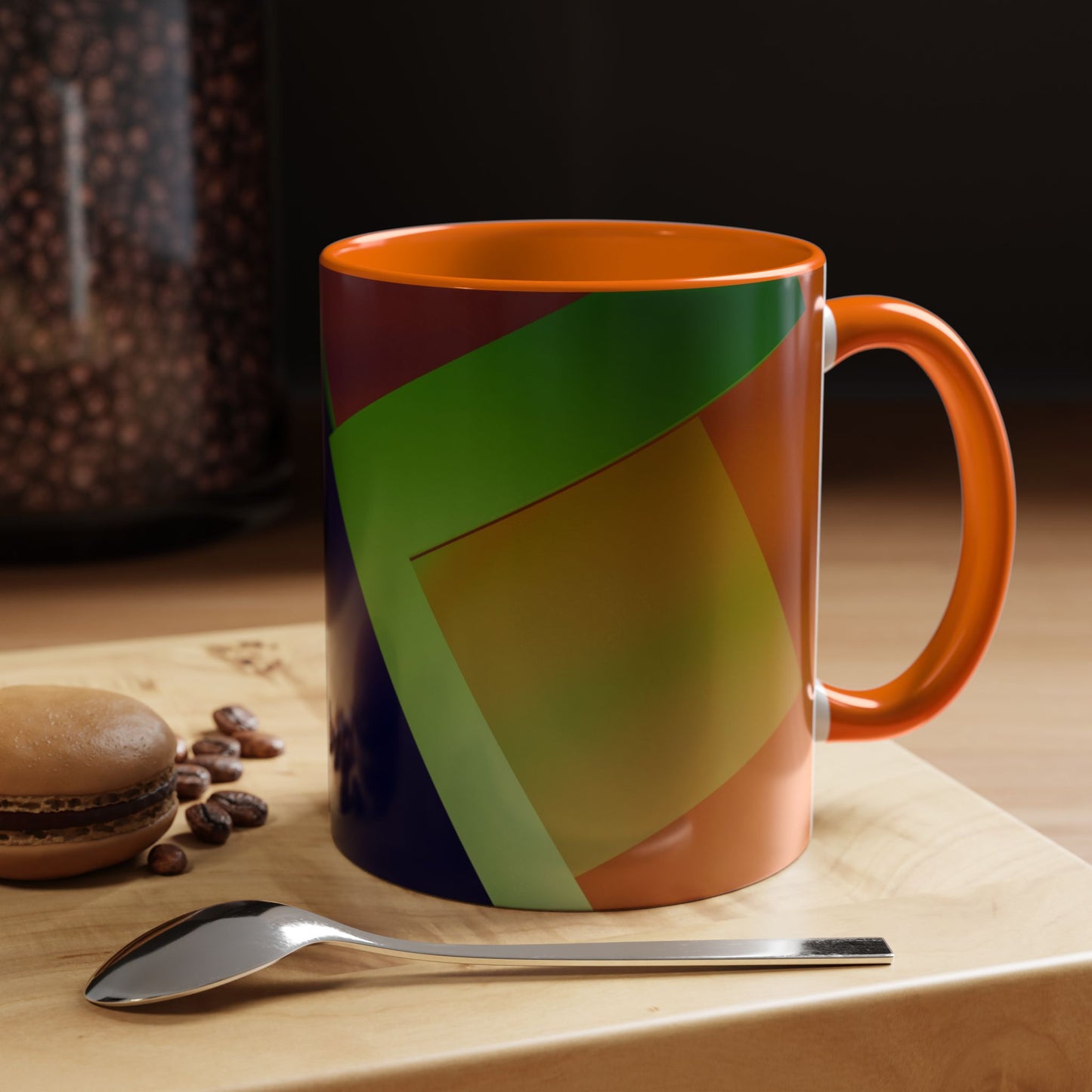 Accent Coffee Mug 11, 15oz_ N3+ Series ACM11OZ PT2WW018_ Limited Edition Perfect Blend of Style by WesternWaves: