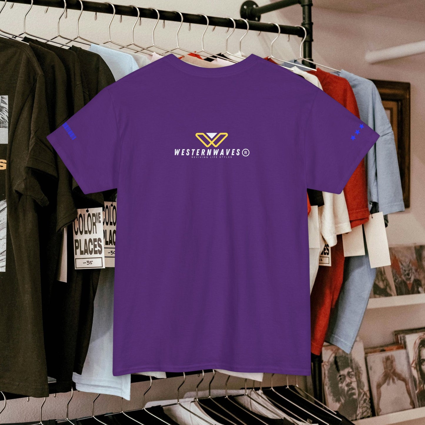 Unisex Heavy Cotton Tee_ Crafted from premium 100% cotton_ N2+ Series UHCT PT2WW010_ Limited Edition Maximum Comfort by