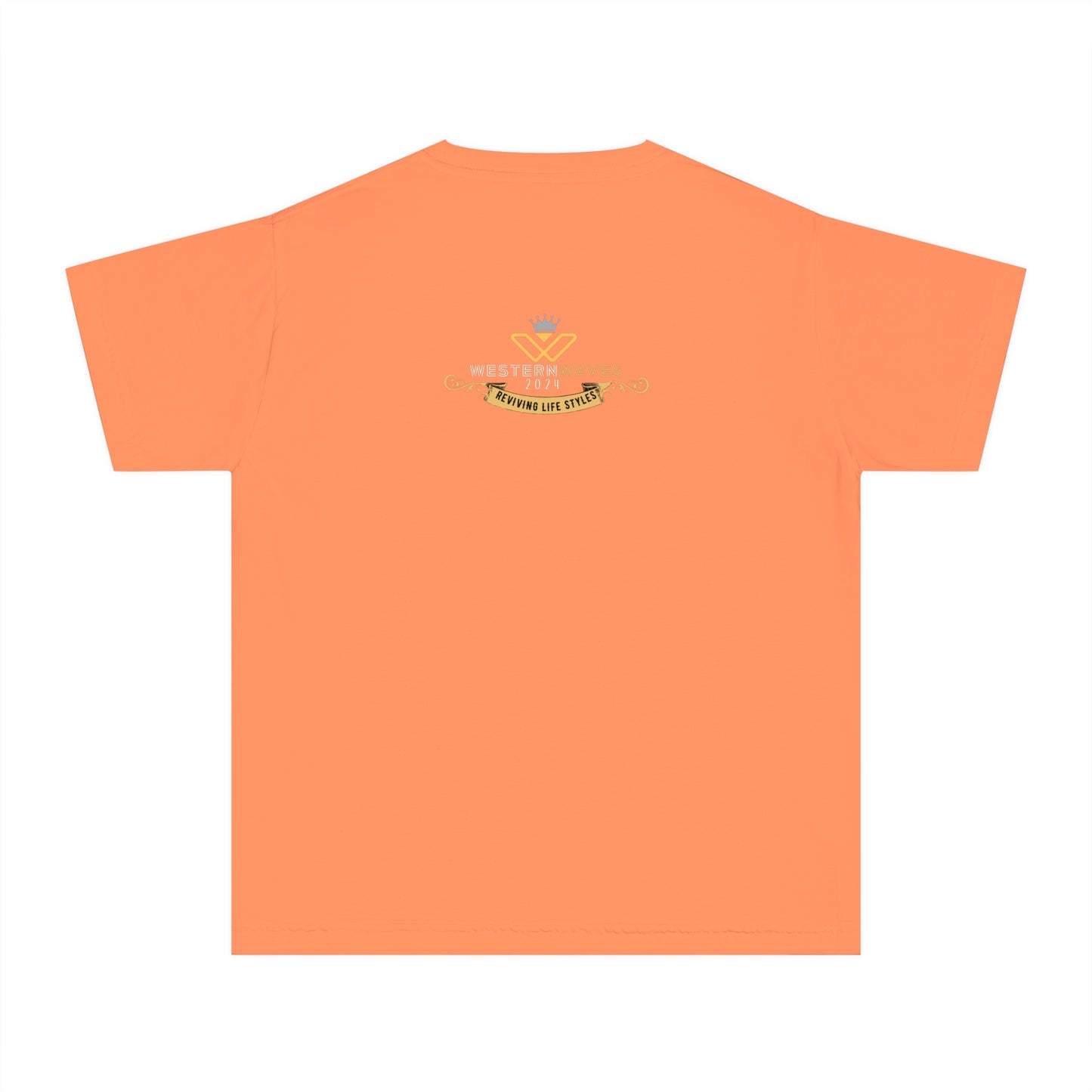 Youth Midweight Tee_ N2 Series YMT PT2WW005_ Limited Edition Durability & Lightweight Agility by WesternWaves: